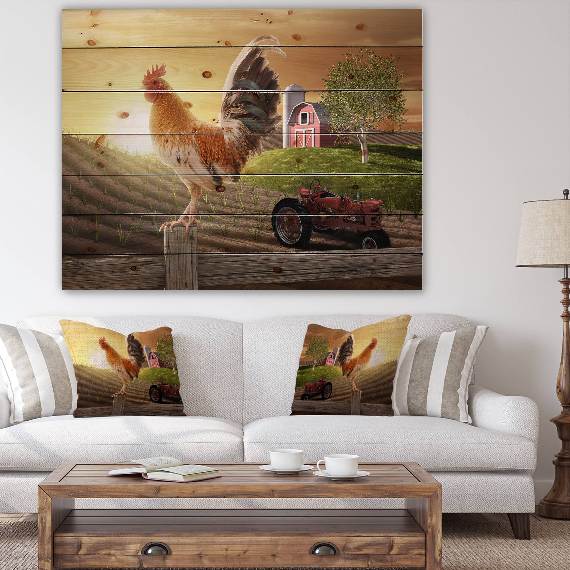 Designart - Country Farm Morning
